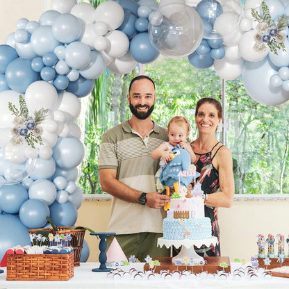 Dusty Blue Balloon Arch Kit 126 Pcs Light Blue And White Balloon Arch Garland Kit Include Macaron Balloons For Wedding Birthday Baby Shower Gender Reveal Bridal Decorations