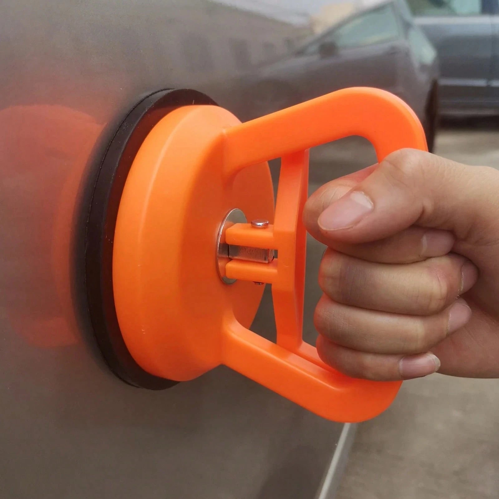 [Easy Dent Puller] 2PCS Large Car Dent Puller Set – Professional Suction Cup Bump Repair Kit| Heavy-Duty Cups For Hail/Door Dings| No-Paint Damage Auto Body Tool