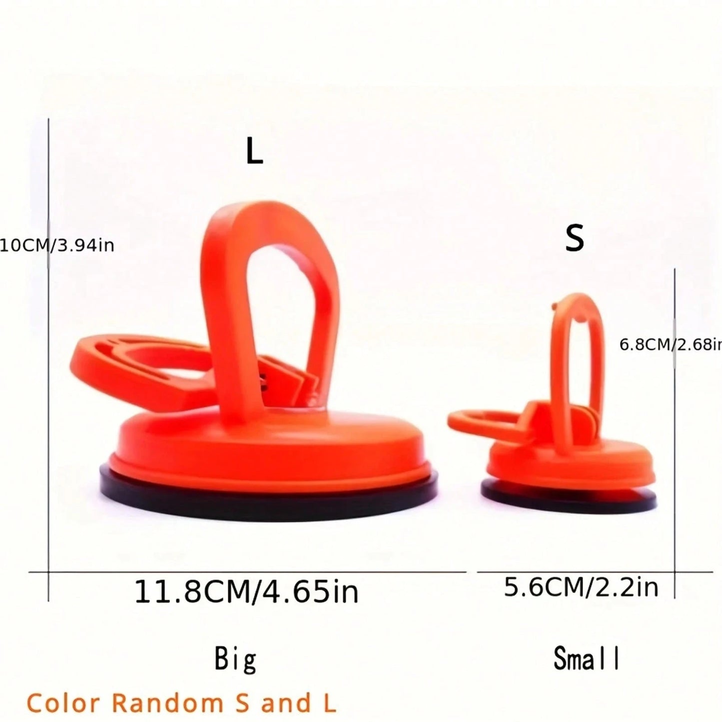 [Easy Dent Puller] 2PCS Large Car Dent Puller Set – Professional Suction Cup Bump Repair Kit| Heavy-Duty Cups For Hail/Door Dings| No-Paint Damage Auto Body Tool