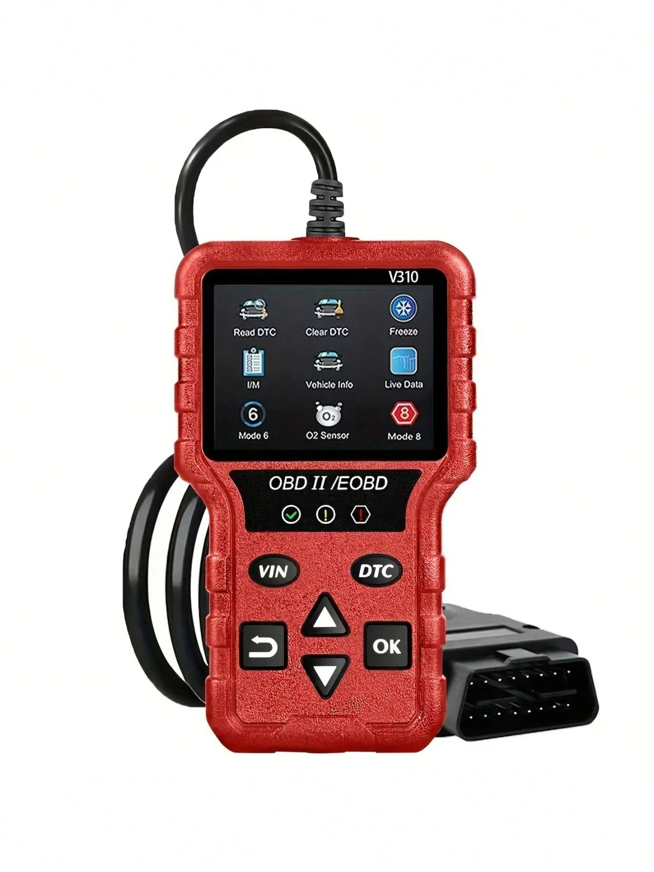 Enhanced OBD2 Scanner Vehicle Code Reader Check Engine Light Fault Reader Diagnostic Scan Tool Automotive OBD II Scanner
