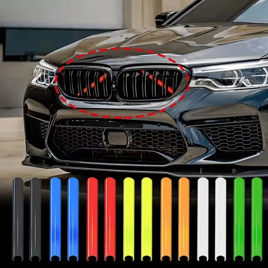 Exclusive Grille Decorative Strip Original Car Grille Color Grille Strip Front Sporty Style Appearance Modification Parts Suitable For BMW 1 Series, 2 Series, 3 Series, 4 Series, 5 Series 6 Series 7 S