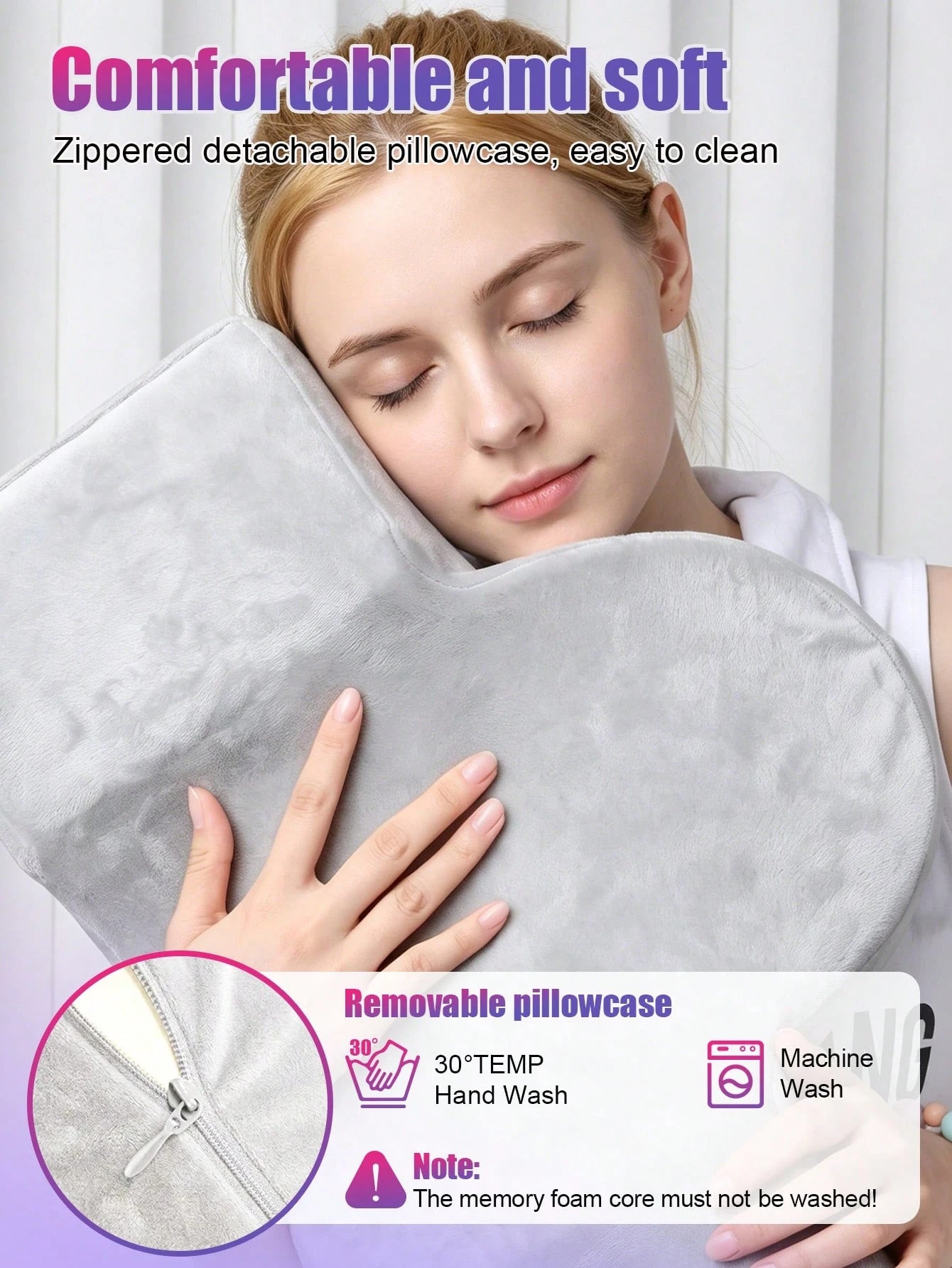 Eyelash Extension Pillow With Neck Support, Non-Deforming High-Resilience Beauty Salon Eyelash Pillow, Comfortable Velvet Memory Foam Eyelash Extension Pillow, Ergonomic Neck Cushion For Eyelash Exten