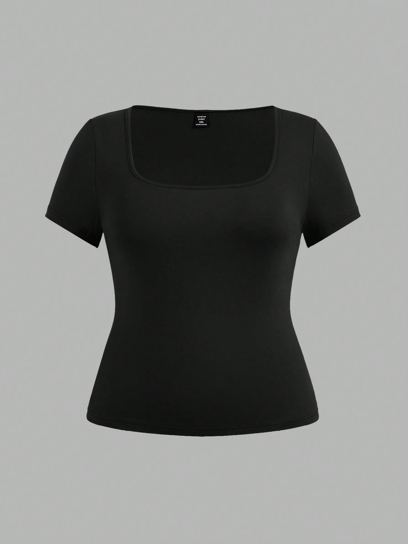 EZwear 3pcs/Set Crew Neck Short Sleeve Cropped Casual T-Shirt Pullover, Suitable For Summer, Plus Size Suitable For Going Out