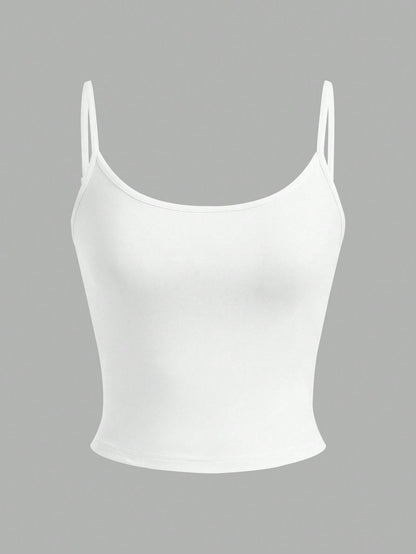 EZwear 4pcs Women's Cropped Casual Camisole Set Spring
