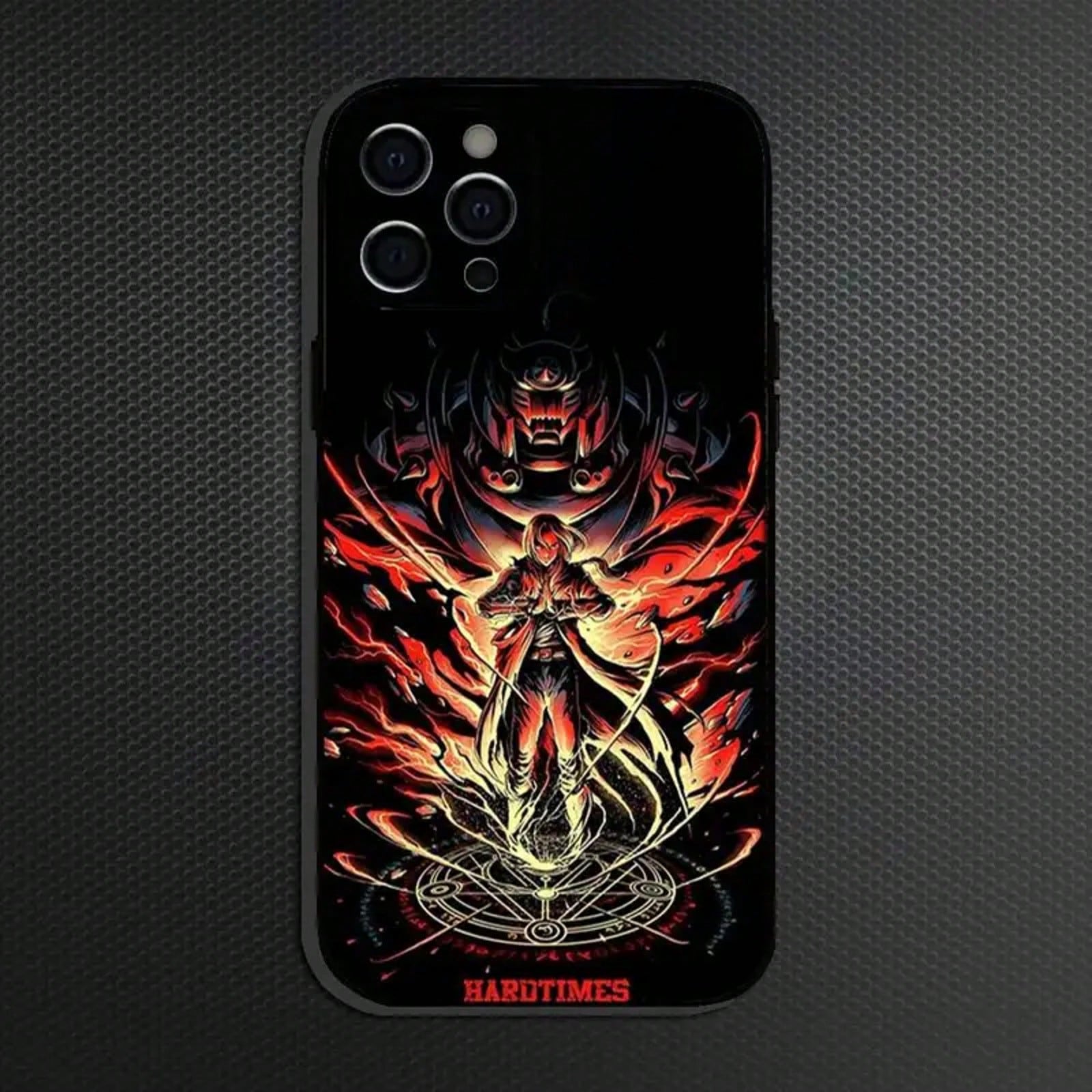 F-Fullmetal A-Alchemist Brotherhood Phone Case For IPhone 16,15,14,13,12,11 Plus,Pro Max, Others Soft Black Cover
