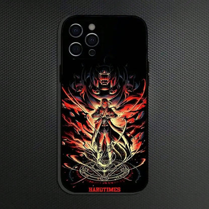 F-Fullmetal A-Alchemist Brotherhood Phone Case For IPhone 16,15,14,13,12,11 Plus,Pro Max, Others Soft Black Cover