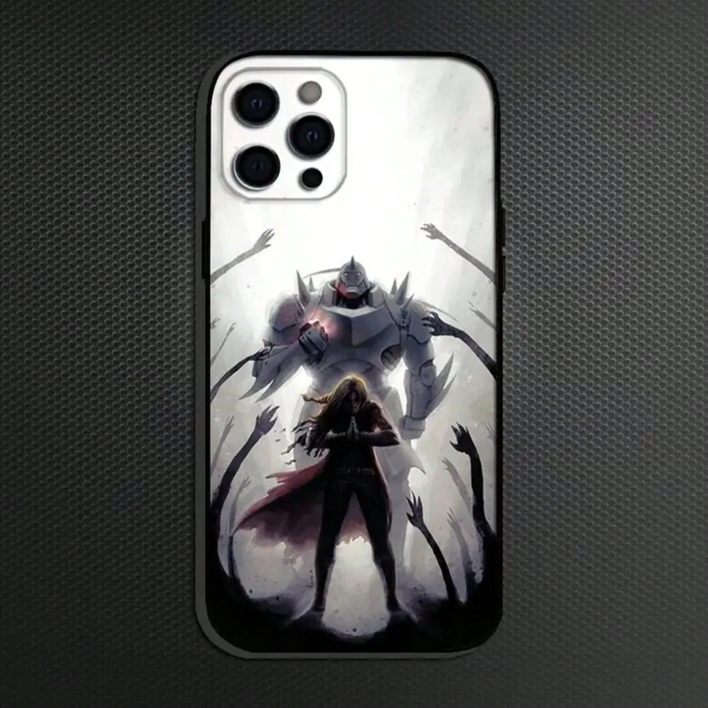 F-Fullmetal A-Alchemist Brotherhood Phone Case For IPhone 16,15,14,13,12,11 Plus,Pro Max, Others Soft Black Cover