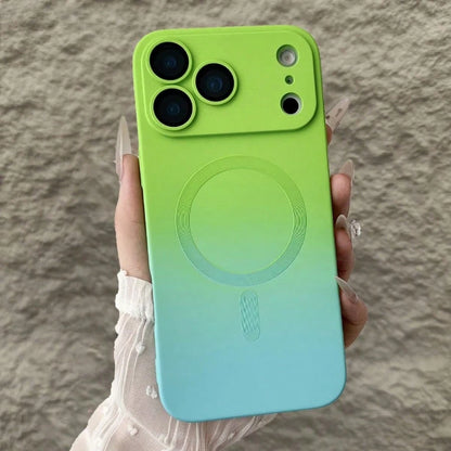 Fashionable Gradient Matte Phone Case Compatible With IPhone 17 Pro Max, 17 Pro, 17 Air, Apple 17, 16, 15, 14, 13, 12, 11 Pro Max Plus, 16E, S25 Ultra, S26 Ultra, A07, A26, A36, A37, A57, A56, A55, A1
