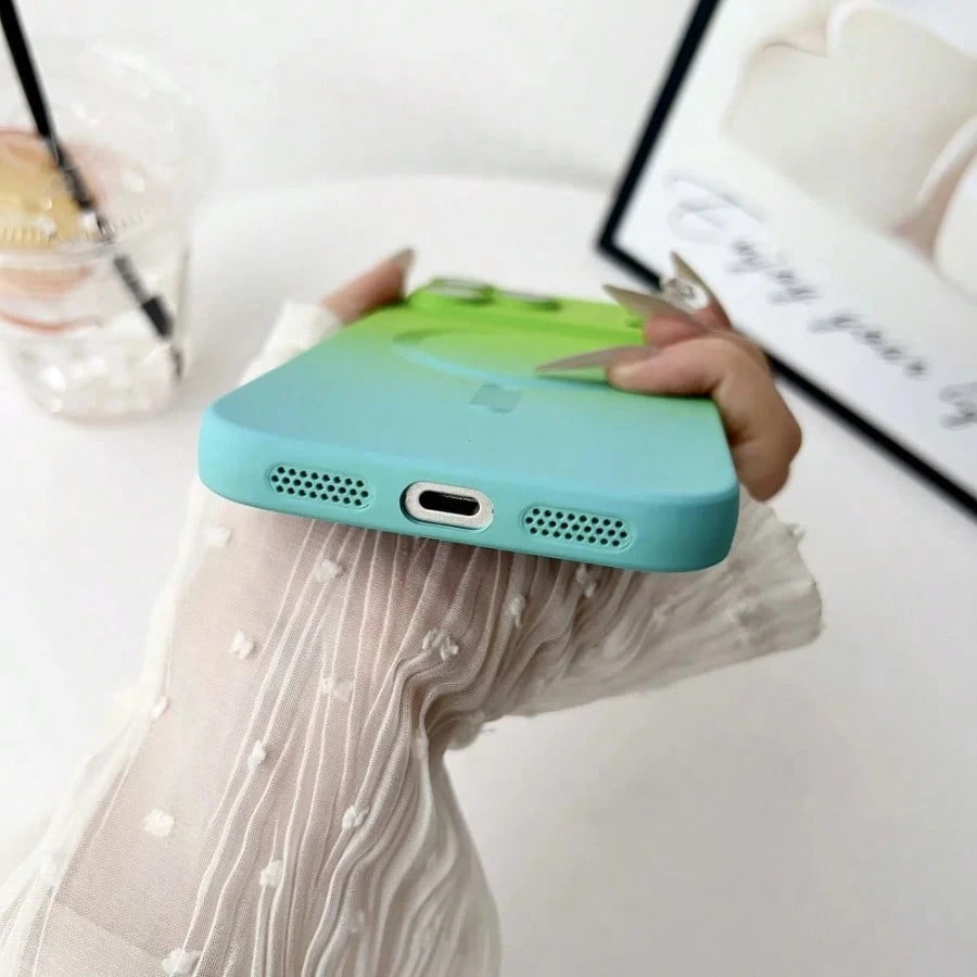 Fashionable Gradient Matte Phone Case Compatible With IPhone 17 Pro Max, 17 Pro, 17 Air, Apple 17, 16, 15, 14, 13, 12, 11 Pro Max Plus, 16E, S25 Ultra, S26 Ultra, A07, A26, A36, A37, A57, A56, A55, A1