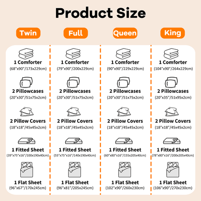 Feelyou 7pcs Football Comforter Set,Soccer Ball Pattern Bedding Set,Include 1 Comforter+1 Flat Sheet+1 Fitted Sheet+2 Pillowcases+2 Pillowsham,For Twin,Full,King,Queen Bed Sizes,Bed In A Bag,Super Sof