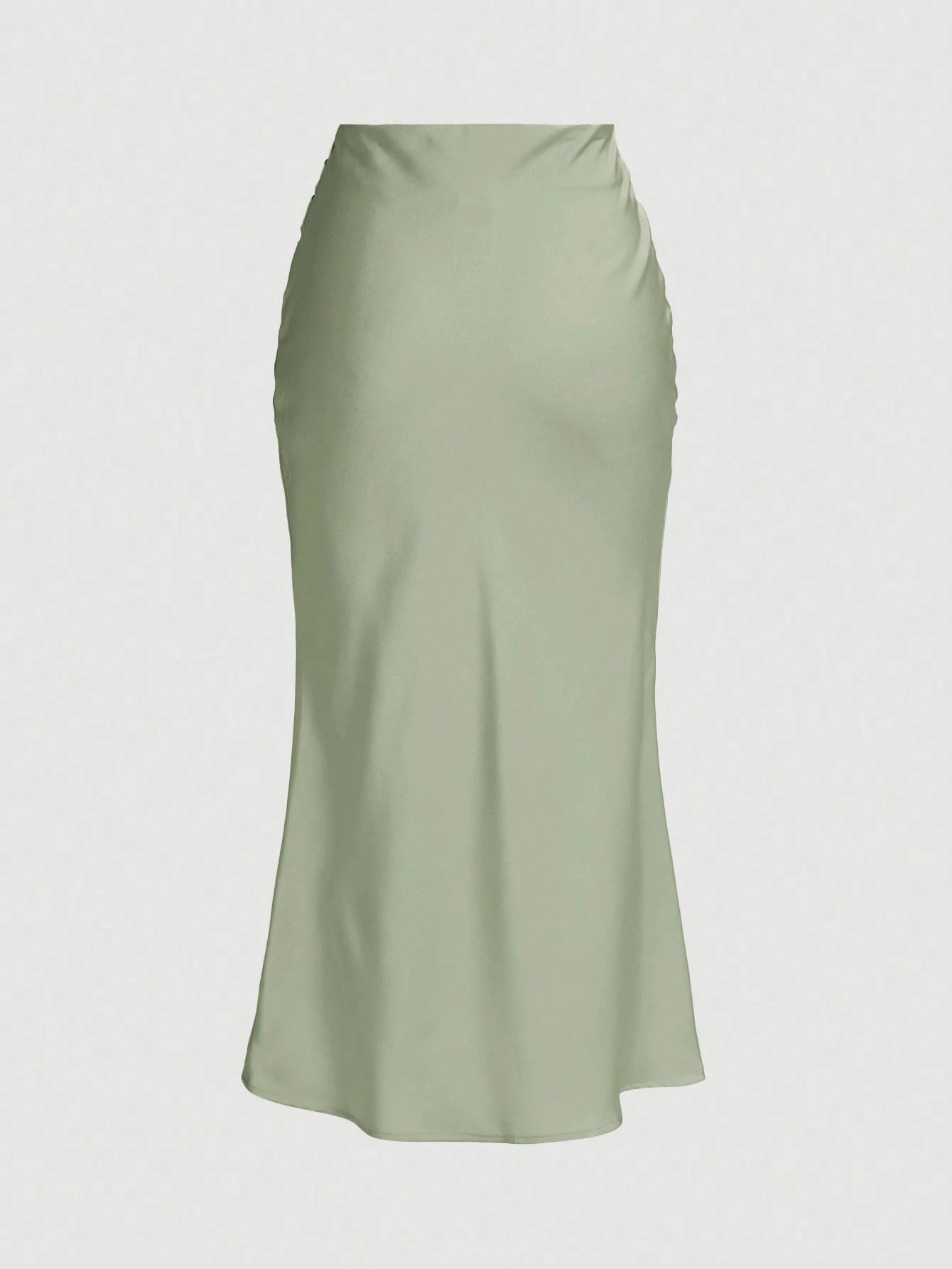 Firerie Elegant Solid Color Satin Wrap Mermaid Skirt,,Formal Dresses For Wedding Guest,Soft Romance