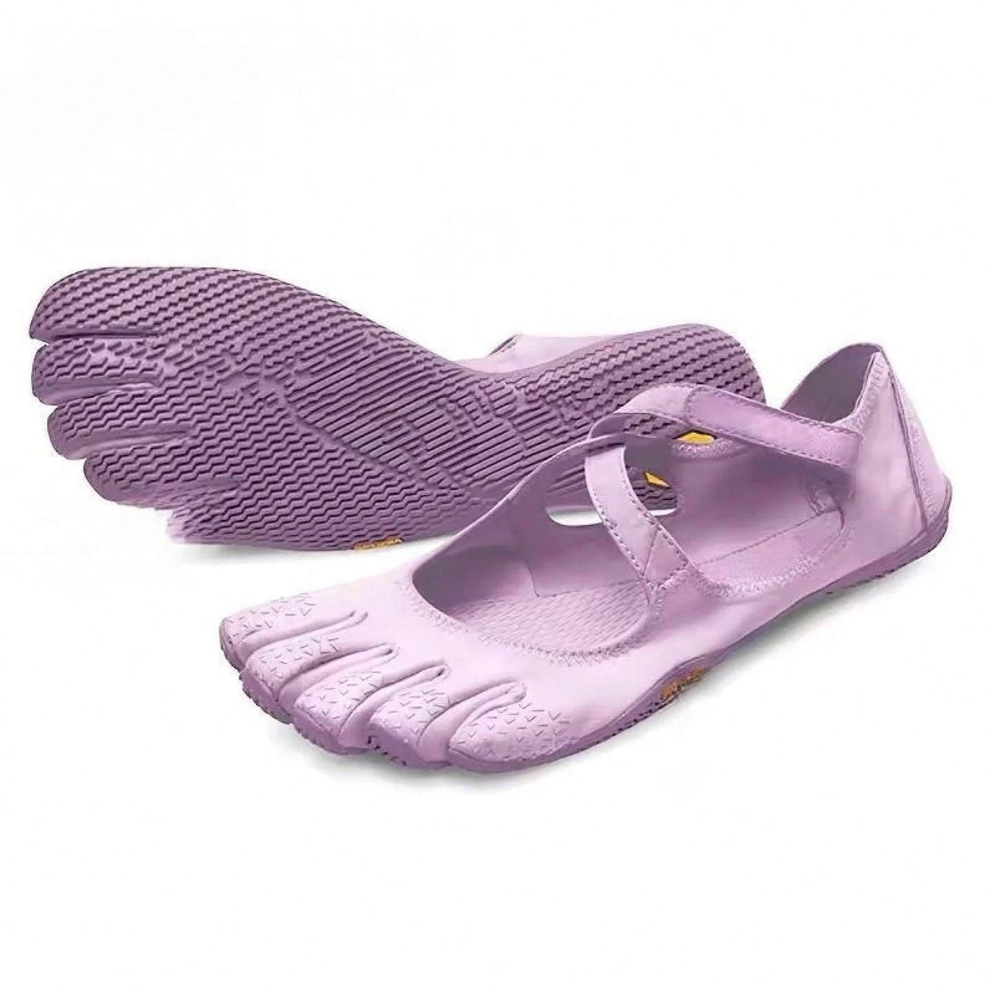 FiveFingers Pink Mesh Ballet Flats: Breathable Barefoot Comfort With Stylish Split-Toe Design, Ballet Core