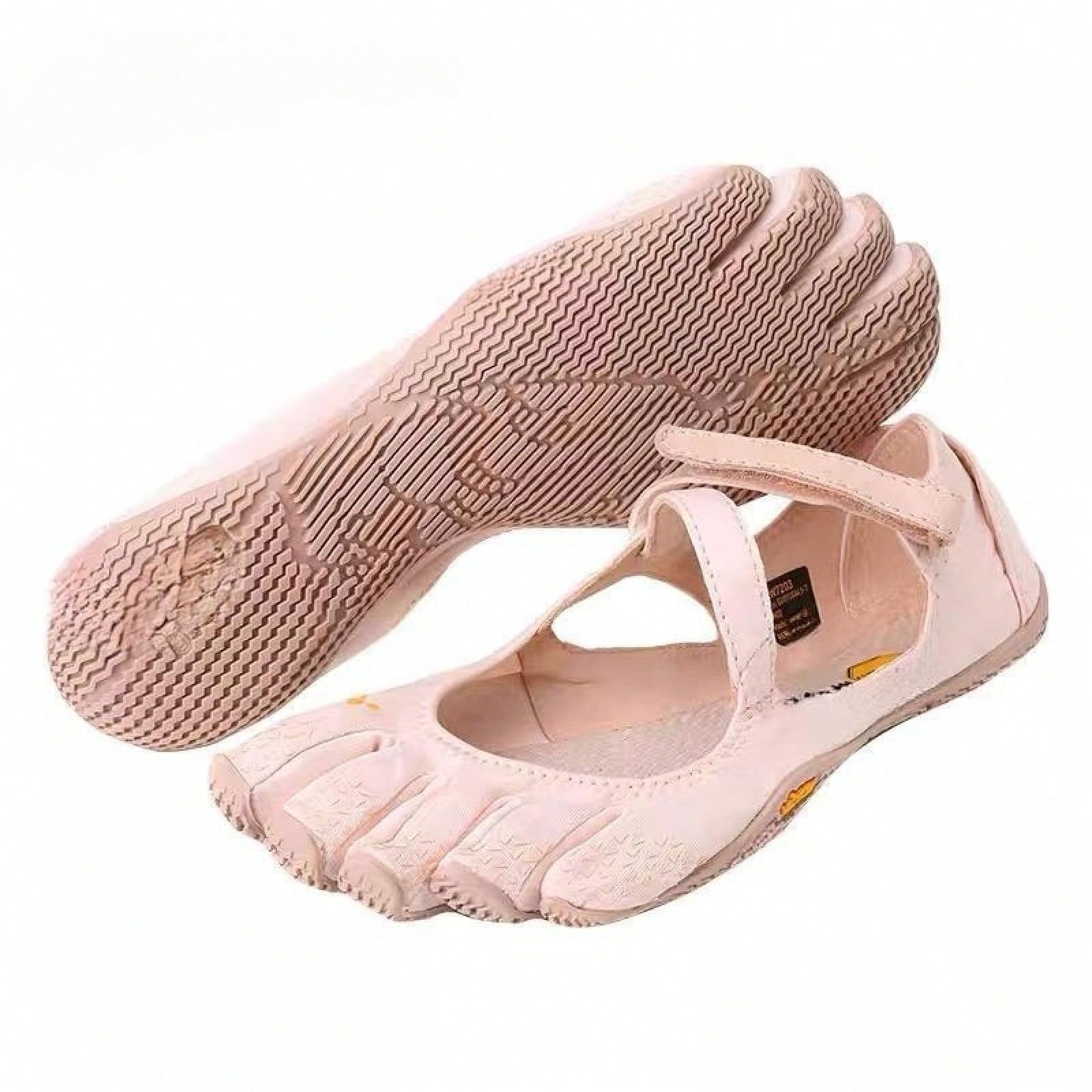 FiveFingers Pink Mesh Ballet Flats: Breathable Barefoot Comfort With Stylish Split-Toe Design, Ballet Core