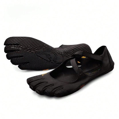 FiveFingers Pink Mesh Ballet Flats: Breathable Barefoot Comfort With Stylish Split-Toe Design, Ballet Core