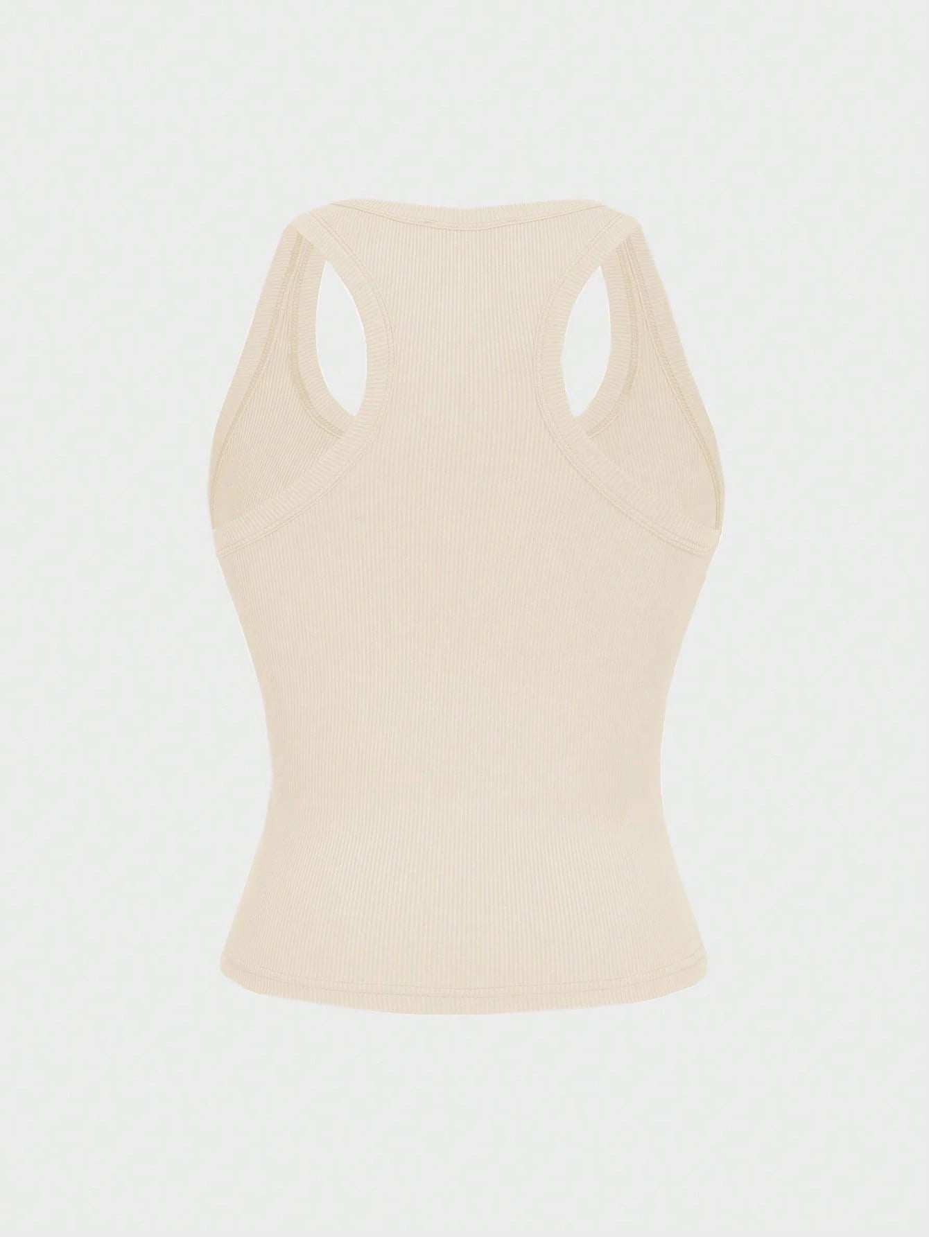 Floreya Square Neck Camisole Top For Women, Casual Slim Fit Sleeveless Crop Top, Versatile For Summer, Autumn & Spring