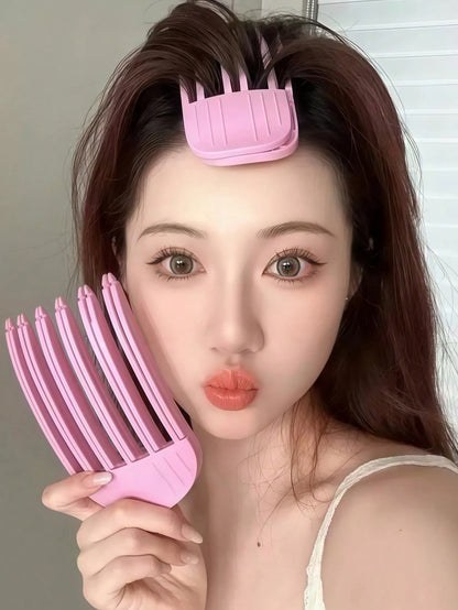 Fluffy Hair Clip, Curling Bangs Clip To Add Volume At The Root, Curling Hair Clip For Women, Y2K Style Curling Hair Accessory, Travel Essential Hair Accessory, Cute Gift For Girls, Women's Accessory