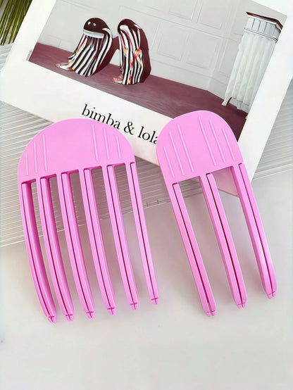 Fluffy Hair Clip, Curling Bangs Clip To Add Volume At The Root, Curling Hair Clip For Women, Y2K Style Curling Hair Accessory, Travel Essential Hair Accessory, Cute Gift For Girls, Women's Accessory