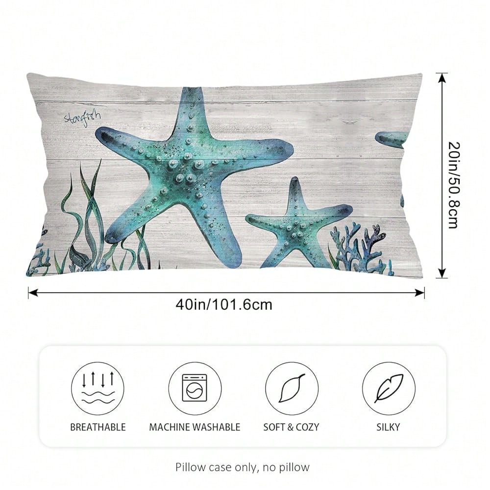 Foggy Forest Throw Pillow Cover FQueen Size Set Of 2,White G Reen Lumbar Pillow Case Decorative Standard Pillows Cases With Zipper,Farmhouse Pillows Case Farmhouse Cushion Covers For Bed,Sofa,20\X30\