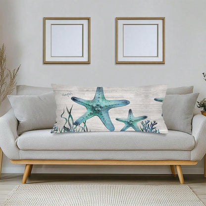 Foggy Forest Throw Pillow Cover FQueen Size Set Of 2,White G Reen Lumbar Pillow Case Decorative Standard Pillows Cases With Zipper,Farmhouse Pillows Case Farmhouse Cushion Covers For Bed,Sofa,20\X30\