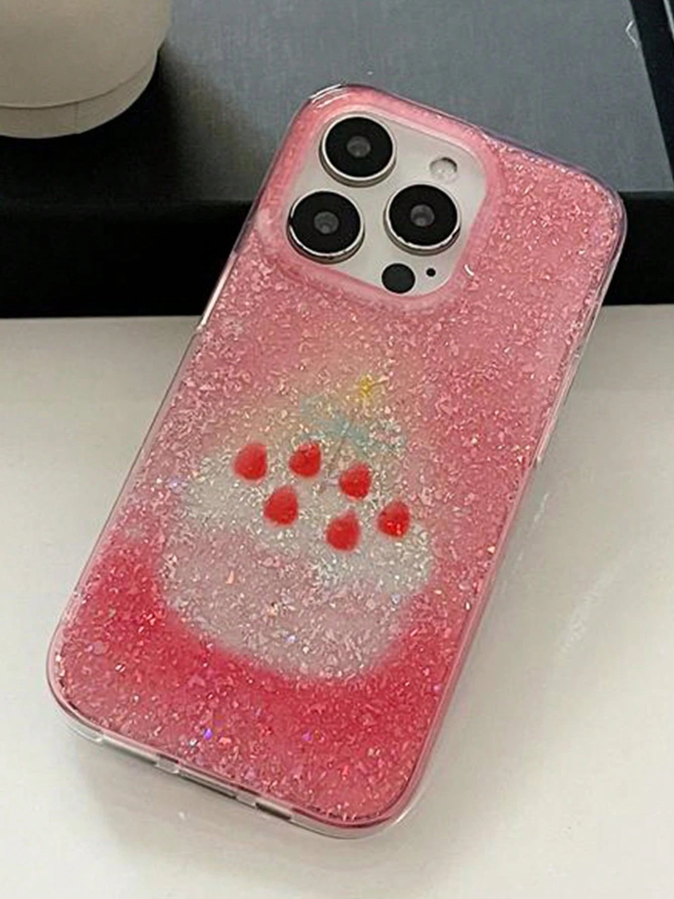 Following A Glittery Birthday Cake Design, Light Luxury Fashion Personalized Drop Protection Shell, Is Compatible With Iphone17/ Iphone17promax IPhone16 Pro Max/IPhone15 Pro/Iphone14 Iphone13/12/11