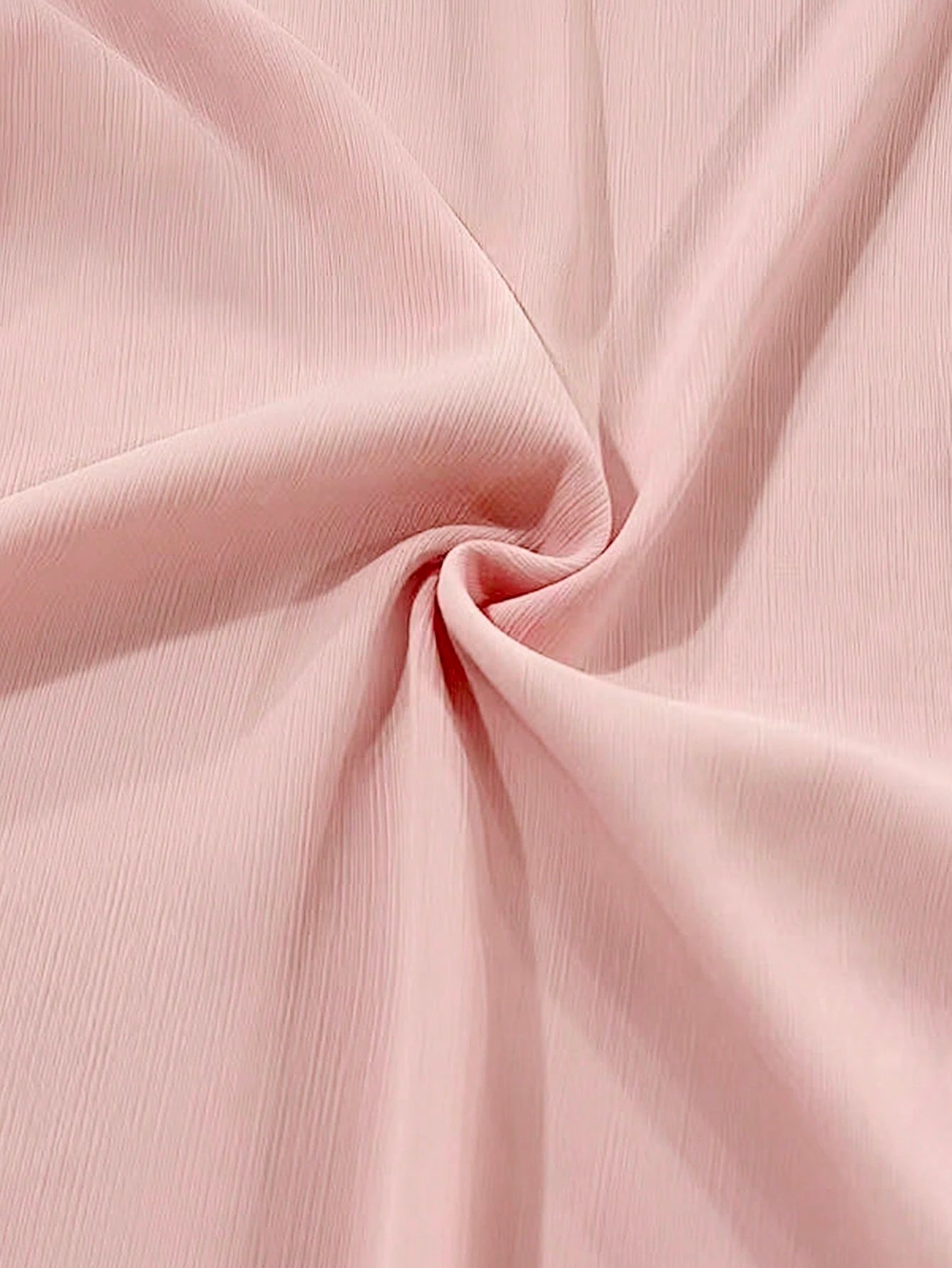 Franclia Plus Size Women Summer Elegant Dusty Pink Chiffon Blouse Contrast Collar Metal Button Loose Fit Short Sleeve Shirt Evening Office Teachers' Day