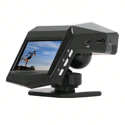 Front And Rear Dash Cam Loop Recording 170 Degree Wide Angle 2.0 Inch Display Screen Dash Cam Front And Rear Camera For Cars