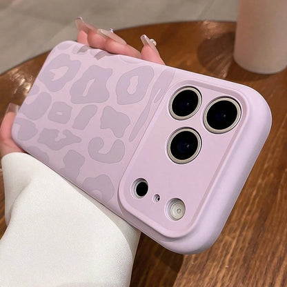 Full Coverage Anti-Drop Soft Black Leopard Print Phone Case Compatible With IPhone 17 Pro Max/17 Pro/17/16 Pro Max/16/16 Pro/16 Plus/15/15 Pro Max/15 Pro/15 Plus/11/12/13/14 Pro Max/12 Pro/12 Pro Max