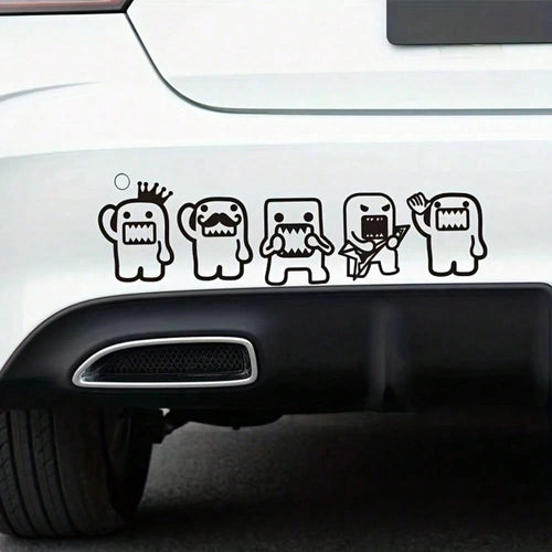 Fun Reflective Car Stickers, Waterproof Decorative Decals For Car Side Windows, Rear Windshield, Electric Scooter, Motorcycle, Laptop