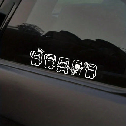 Fun Reflective Car Stickers, Waterproof Decorative Decals For Car Side Windows, Rear Windshield, Electric Scooter, Motorcycle, Laptop