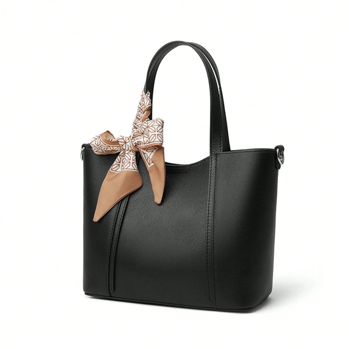 Genuine Leather Women's Bag 2025 New Fashion High-End Tote Bag Handbag Commuter Women's Bag Ladies Shoulder Crossbody Bag