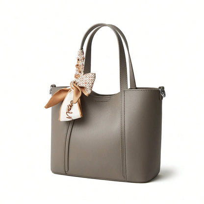 Genuine Leather Women's Bag 2025 New Fashion High-End Tote Bag Handbag Commuter Women's Bag Ladies Shoulder Crossbody Bag