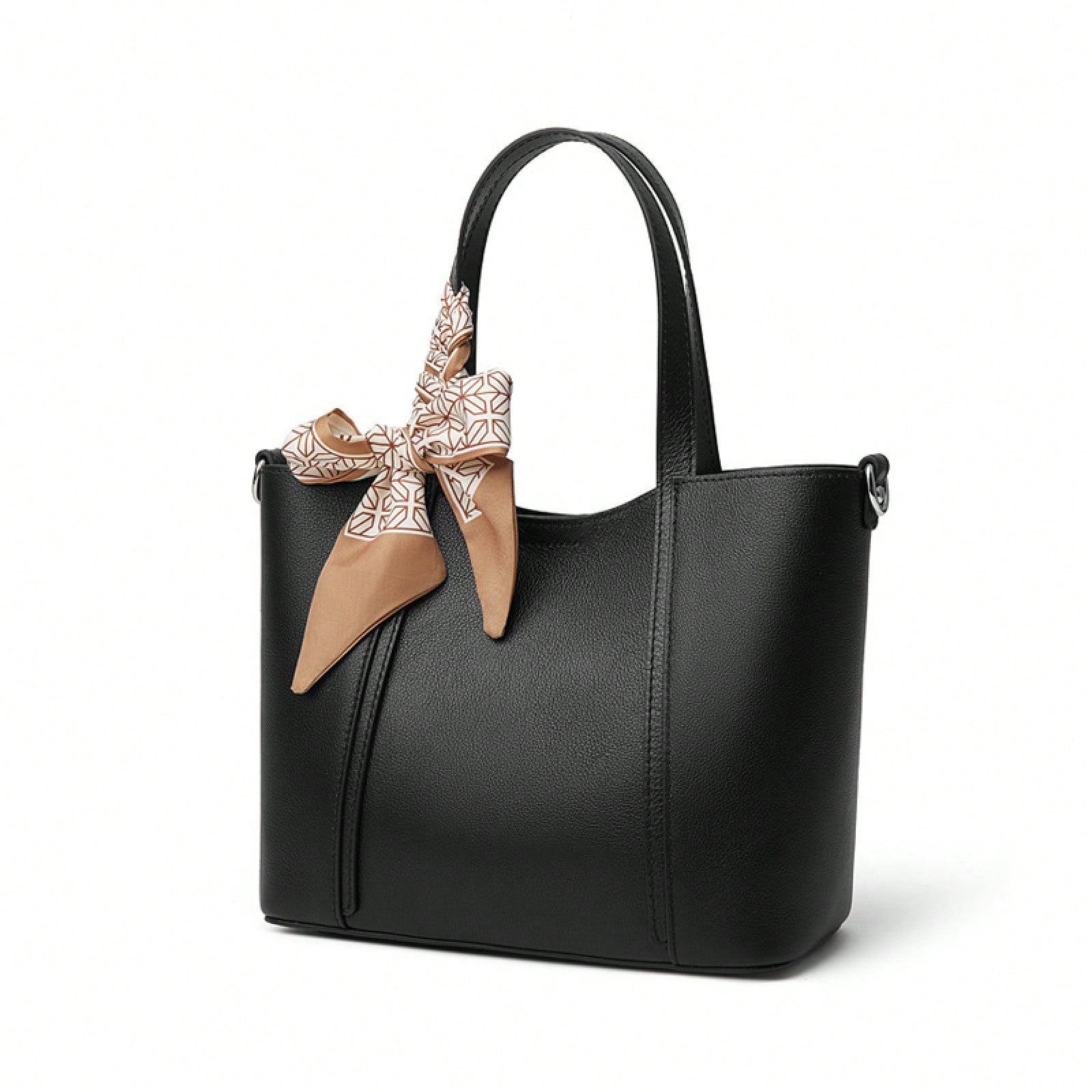 Genuine Leather Women's Bag 2025 New Fashion High-End Tote Bag Handbag Commuter Women's Bag Ladies Shoulder Crossbody Bag