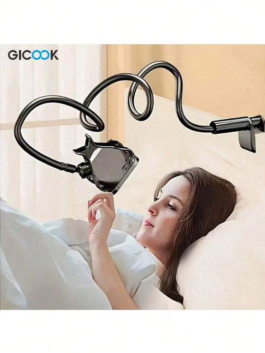 GICOOK Phone Mount Compatible With IPhone, Android Phone, Gift For Birthday, Family, Friends For Office, Dorm And Home Use 360 Degree Rotating Strong Load-Bearing
