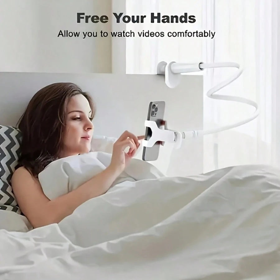 GICOOK Phone Mount Compatible With IPhone, Android Phone, Gift For Birthday, Family, Friends For Office, Dorm And Home Use 360 Degree Rotating Strong Load-Bearing