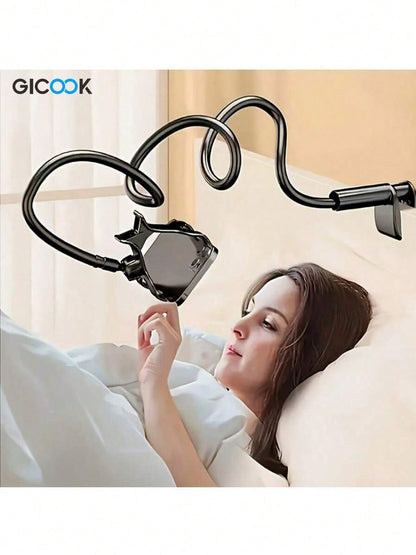 GICOOK Phone Mount Compatible With IPhone, Android Phone, Gift For Birthday, Family, Friends For Office, Dorm And Home Use 360 Degree Rotating Strong Load-Bearing