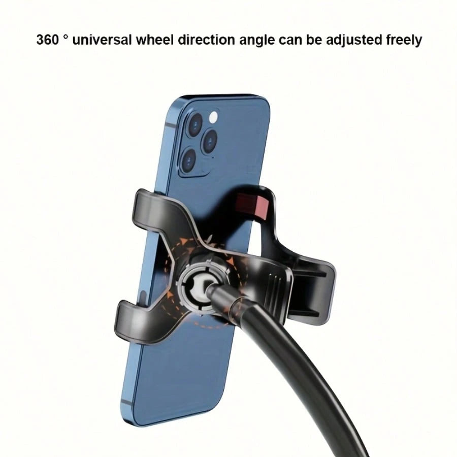 GICOOK TV Stand Mobile Phone Stand Thick Bathroom TV Stand With 360° Direction Angle Adjusted Freely Table Stand For Office Home Use Phone Holder Bed Bedroom