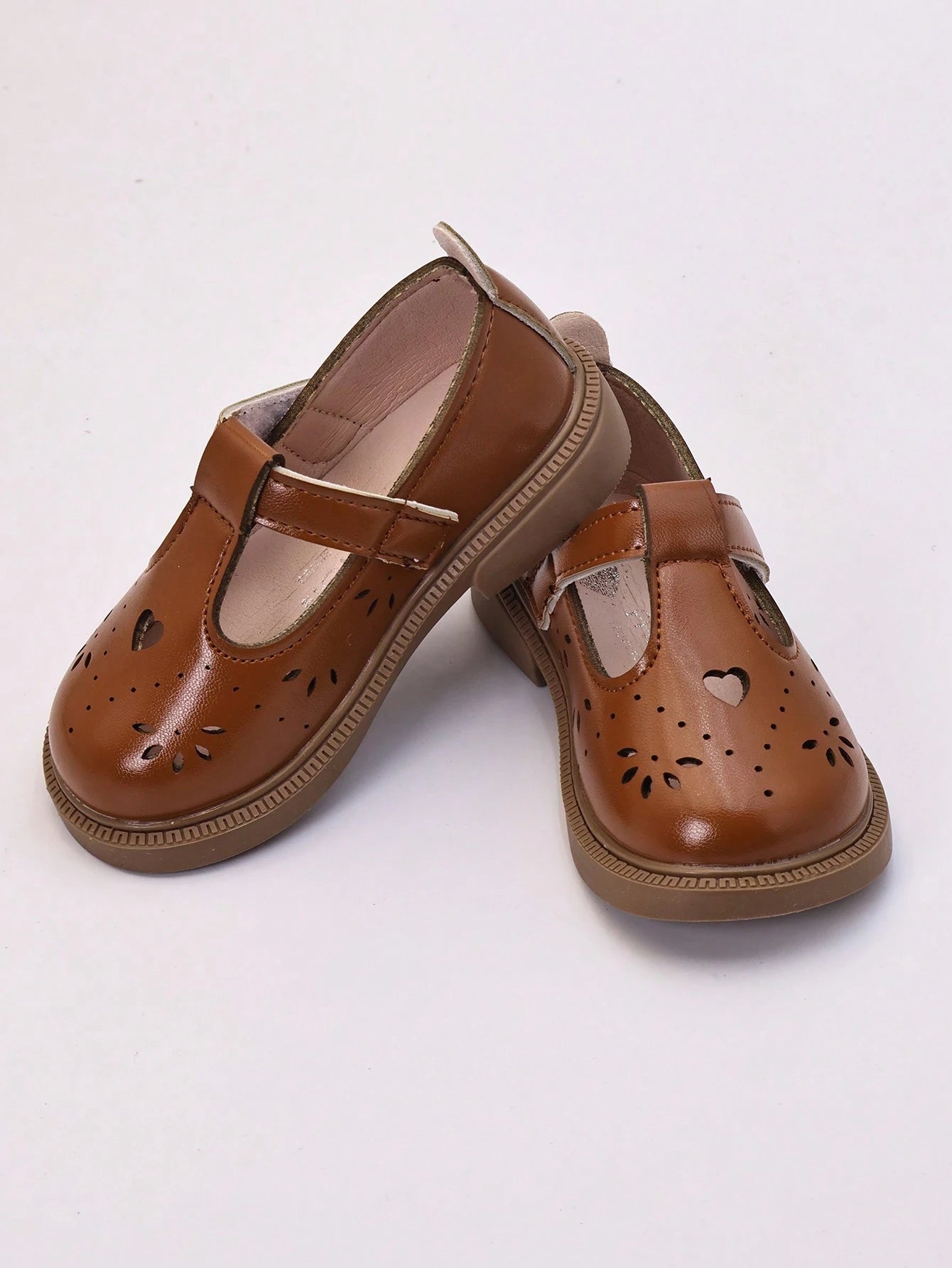 Girls' Loafers T-Strap Shoes 2025 Spring/Autumn New Style Little Girls Baby Children Princess Shoes Soft Sole Anti-Slip Breathable Shoes Girls' Mary Jane Shoes
