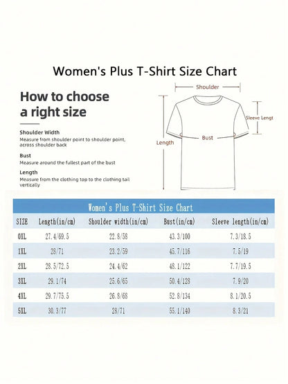 GRANDMA (1) 1 Pcs Women's Plus Size T-Shirt Oversized Graphic Short 220g Sleeve Tee Novelty 100% Polyester Shirt Casual Crew Neck Top