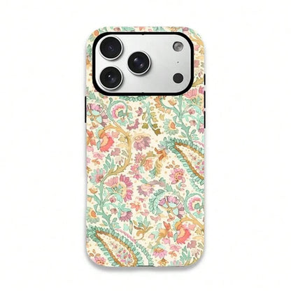 Green Vine Element Collage Phone Case, Aesthetic Fall Design Gift For IPhone 11 12 13 14 15 16 17 Pro Max Plus Series- Durable Shockproof Stylish Protection