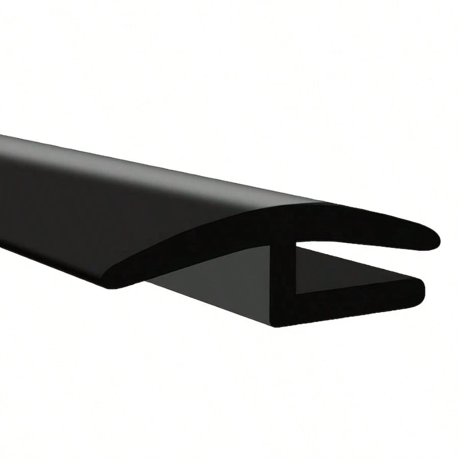 H-Shaped Car Windshield Rubber Seal Strip, Durable Black Rubber Car Windproof Strip, Noise Reduction Automatic Front And Rear Windshield Seal Strip, Suitable For Cars, Trucks, SUVs