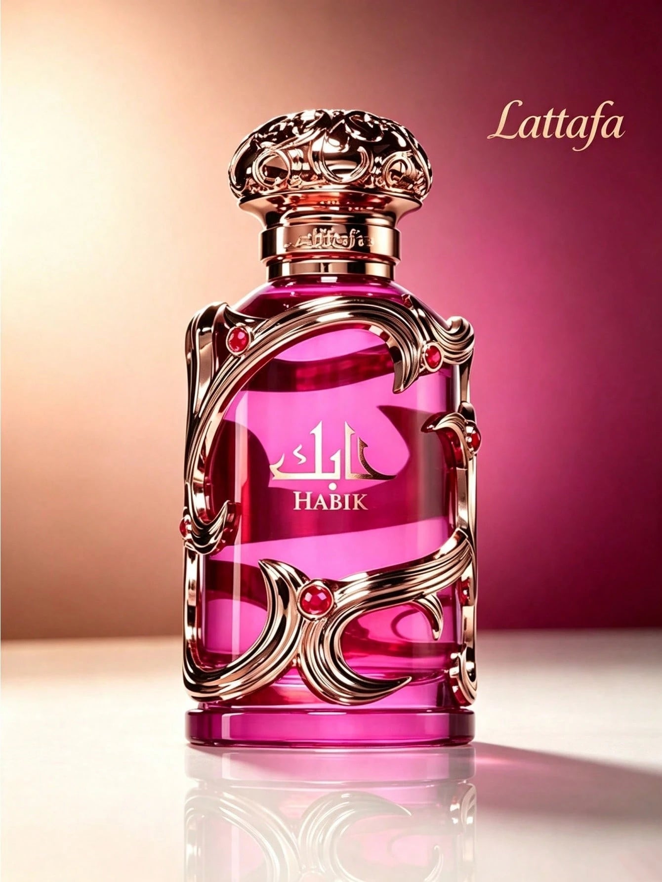Habik For Women By Lattafa 100ml 3.4Oz, Elegant Floral Fruity Scent With Earthy Oakmoss Undertones For Women