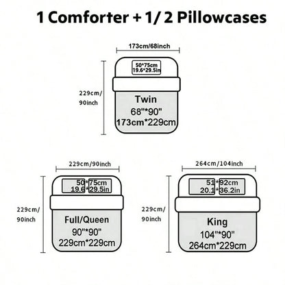 Haidren 2/3pcs Quilt Set Bedspreads( Include 1 Quilt 1 Or 2 Pillowcases) Lightweight Microfiber Bedspread- Modern Style Coin Pattern Coverlet Soft And Skin-Friendly Quilt Anti-Allergy And Machine Was