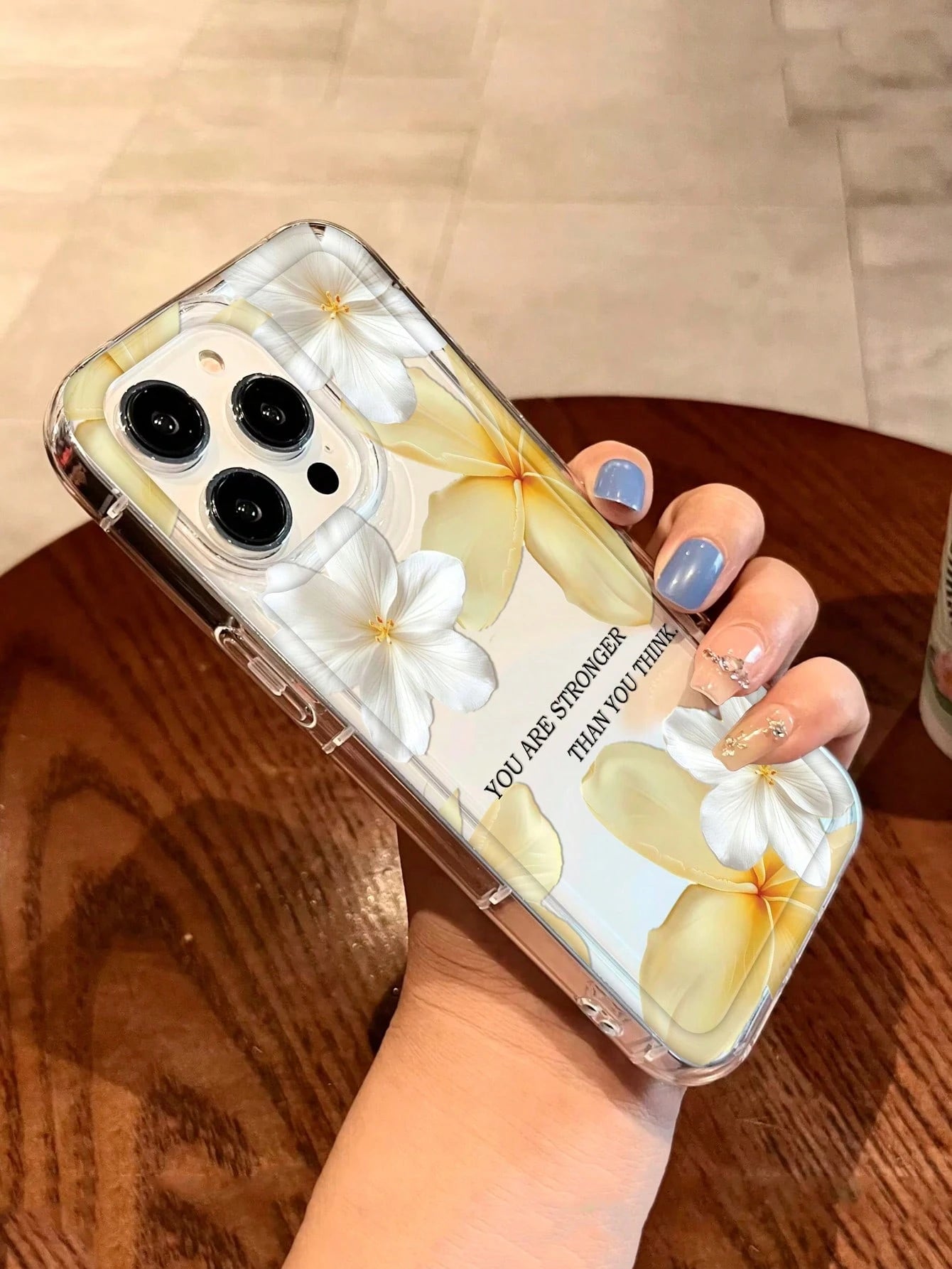 Hibiscus Flower Floral Print Clear Case Compatible With IPhone 13/11/12/16/14/15/15pro/15 Plus/15 Promax/12pro/13pro/14pro/11promax/12promax/13promax/14promax/14plus/6/6s/6plus/7/8/16Pro/16plus/16prom