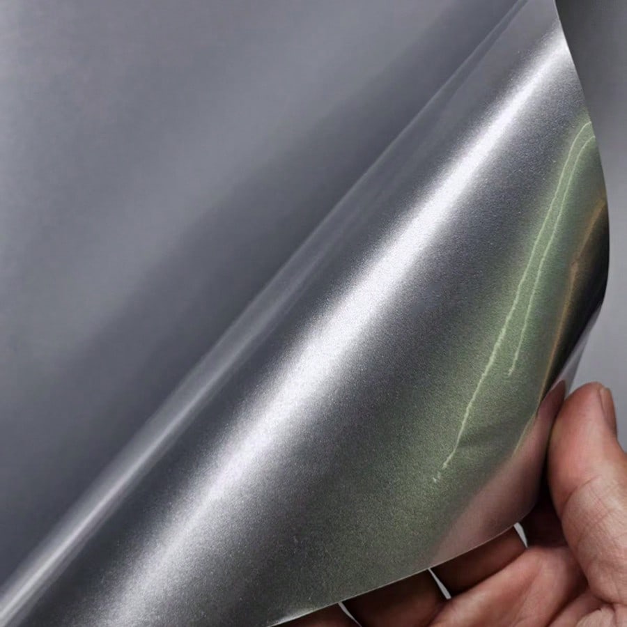 High Gloss Black Fiber Vinyl Wrap- Durable, Waterproof, Easy To Apply, Ideal For Car, Motorcycle, Body Waterproof Stickers, Rearview Mirror Decals, Interior & Exterior Modification, Protective Film