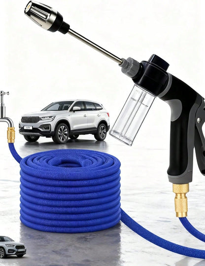 High Pressure Cleaner, Powerful Quick-Connect Outdoor Washer For Industrial And Commercial Use, Efficient Cleaning Tool With Usage For Cars Garden Driveway Deck Patio Backyard Outdoor Surfaces