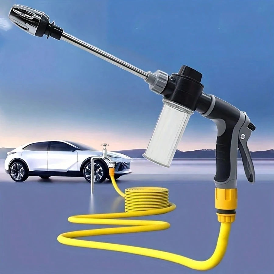High Pressure Cleaner, Powerful Quick-Connect Outdoor Washer For Industrial And Commercial Use, Efficient Cleaning Tool With Usage For Cars Garden Driveway Deck Patio Backyard Outdoor Surfaces