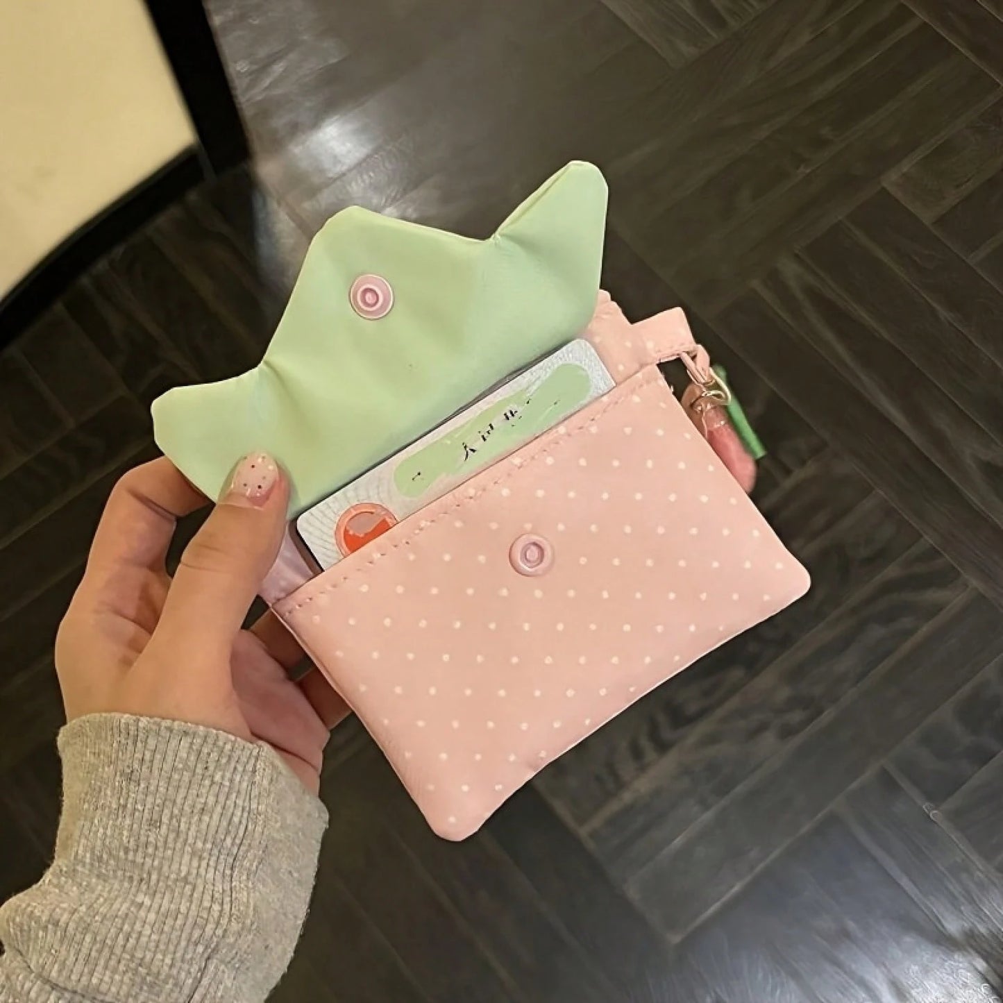 Highly Attractive Strawberry Coin Purse*1- New Cute Ins Style- Suitable For Daily Travel, Coin Storage, ID Holder, Coin Purse