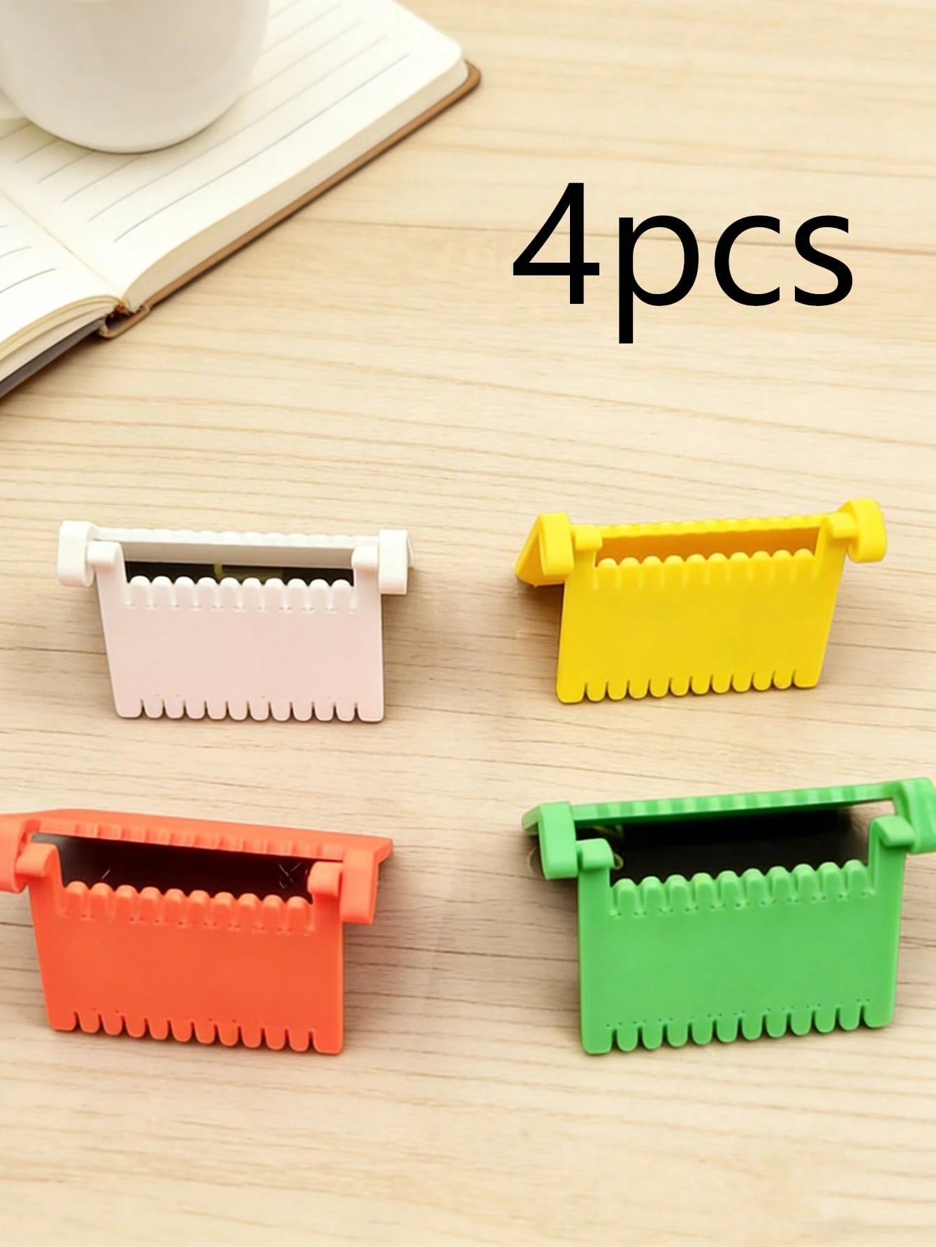Hinged Sewing Clamp, A Good Helper For Hand Sewing, Helping You Sew Perfect Lines, Pack Clip-On Sewing Ruler - Hand Stitch Guide For Even Stitches,Quilting Templates,For Sewing Beginners, Housewives,D