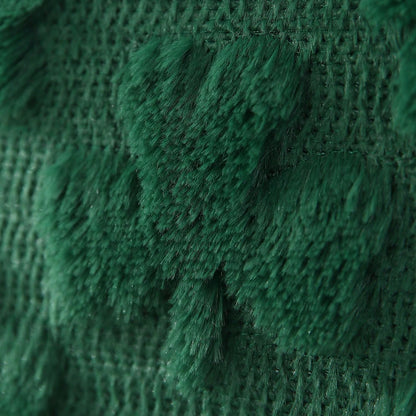 HOMPOOLL 2 Pcs St. Patrick's Day Pillowcases, 18x18 Inches. St. Patrick's Day Decoration, Green Shamrock, Soft Plush Faux Fur Jacquard Pillow. Suitable For Bedrooms, Sofas, Holidays, And Home Décor.