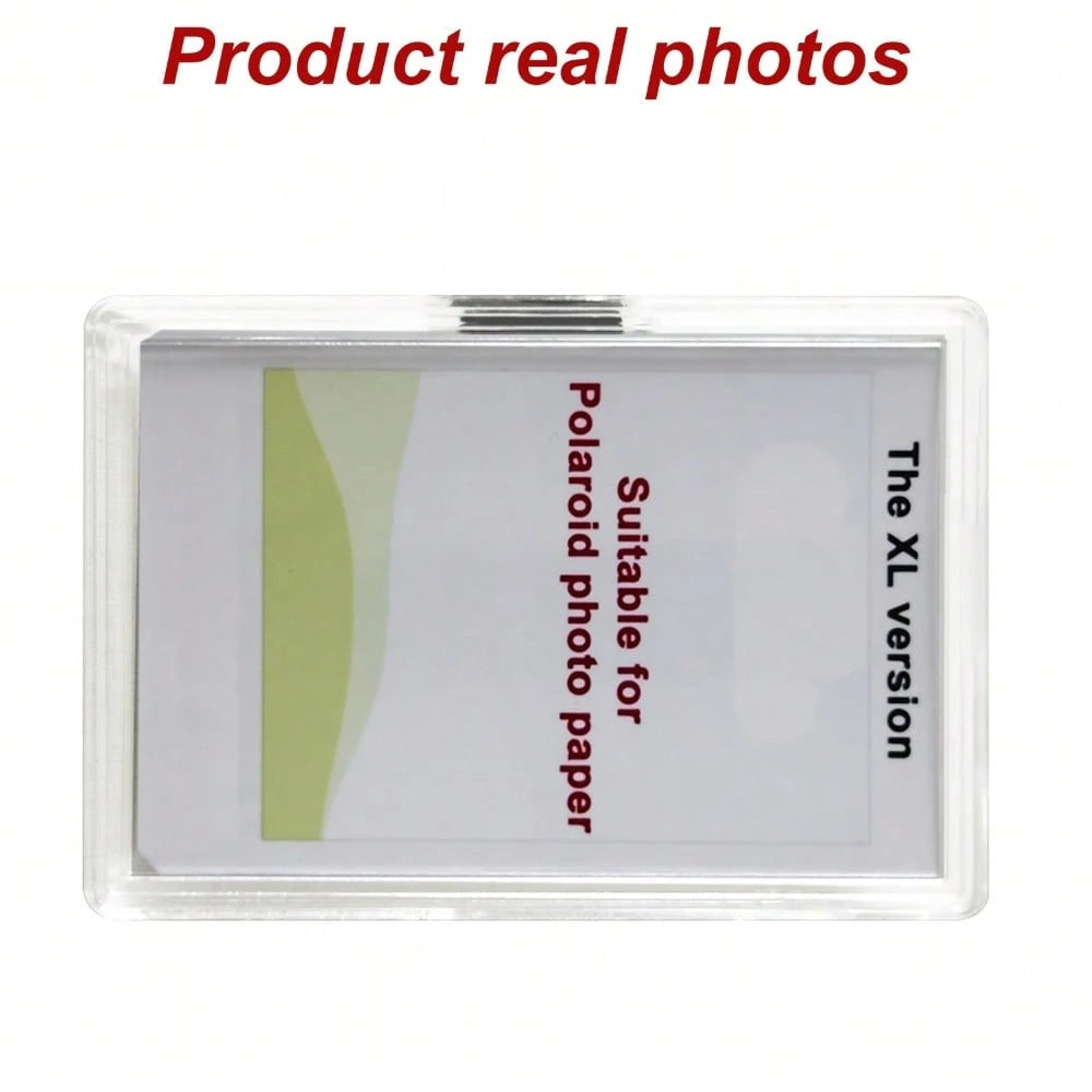 Horizontal Car Sun Visor Photo Frame Clip, Personalized DIY Photo Car Decor, Car Photo Couple Gift, Wallet Photo Holder Family Pet Memorial Photo Frame, Clip-On Style
